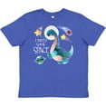 thumbnail image 3 of Inktastic I Need Some Space Dinosaur Astronaut with Stars and Planet Youth T-Shirt, 3 of 5