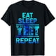 thumbnail image 1 of Yeet Funny Saying Meme para hombres y mujeres niños Eat Sleep Repeat T-Shirt, 1 of 2