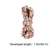 thumbnail image 2 of Wzzjkit Ethnic Rope for Gift Wrapping Making 100cm Elastic Fibre Round Thread String Ethnic Style Cloth Cords for DIY Bracelet Necklace Jewelry Making, 2 of 4