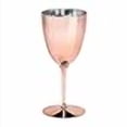 thumbnail image 3 of Fun Express Rose Gold Metallic Plastic Wine Glasses - Party Supplies - 12 Pieces, 3 of 4