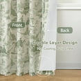 thumbnail image 3 of Cortinas DriftAway, 2 paneles, 132 x 228 cm, 100% opacas, color verde, 3 of 9