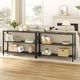 thumbnail image 3 of Mesa consola Hoctieon Industrial, entrada de 3 niveles, gris, 3 of 9