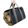 TOY LIFE Large Canvas Firewood Carrier Log Tote Bag Indoor Fireplace Log Carrier Holders,Housekeeping & Organizers