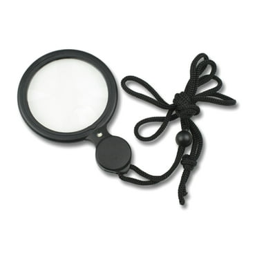 4X & 8X Magnifier Portable Hanging Magnifier Magnifying Glass with LED Light