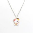thumbnail image 3 of Collar de aleación de Hello Kitty de Anime Sanrio Kawaii, colgante de gato KT de dibujos animados, cadena de cuello Sexy para niña, regalo de vacaciones para novia, 3 of 4
