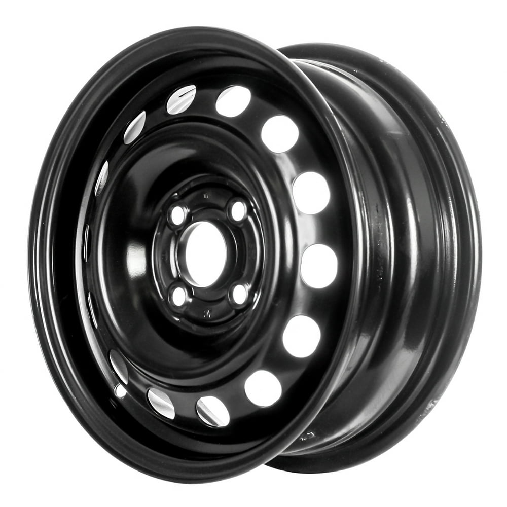 Action Crash Parts, 14 X 5.5 Reconditioned OEM Steel Wheel, Black, Fits 19941998 Acura Integra