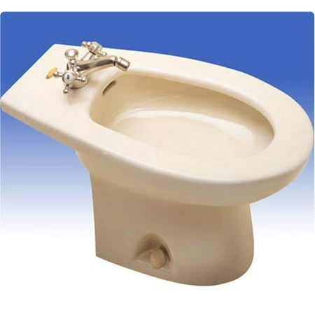 Toto Piedmont Floor Mounted Porcelain Bidet Fixture for Single Hole Faucets, Available in Various Colors