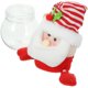 thumbnail image 1 of Sealed Plastic Candy Jar Practical Christmas Decorative Container For Friends 1Set, 1 of 5