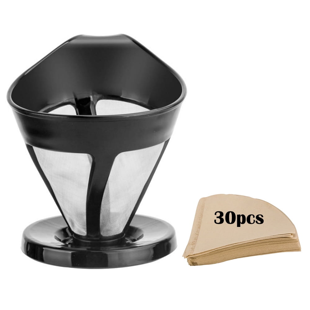Coffee Strainer Reusable Manual Hand Drip Coffee Filter Pot Stainless
