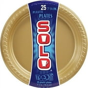 Solo 7 Inch Plate Gold