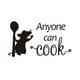 thumbnail image 2 of Mouse Hole Can Be Removed Personalized Fashion Wall Stickers, 2 of 9