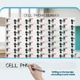 thumbnail image 5 of Cell Phone Locker 60 Slots, Acrylic Transparent Cell Phone Locker Box, Durable Cell Phone Storage Cabinet, Wall-mountable with Door Locks and Keys, for Gyms and Fitness Centers, 5 of 8