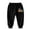Black, variant on shoper Girls Jogger Pants with Pockets Soft Comfortable Athletic Elastic Waist Casual Sweatpants for Toddler Kids 3-12 Years 9-10 Years