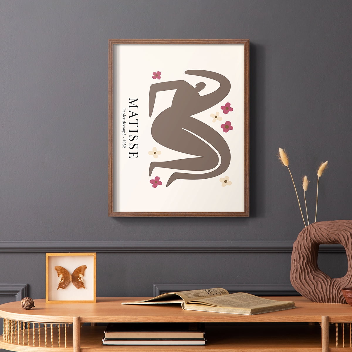 Matisse CCXLIV in Solid Wood 8 x 10 Framed Print
