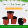 thumbnail image 4 of Macetas Inicio De Semillas Plantas De 6 Pulgadas Macetas De Vivero Plántulas Arrancador Ligero Flor Planta Contenedor Para Plantas Suculentas Planta En Maceta Flor 50Pcs Vogacara TO005254-02, 4 of 5