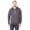 Grey, variant on The Bella + Canvas Unisex Poly-Cotton Fleece Pullover Hoodie - BLACK - XS