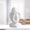 thumbnail image 3 of Cupido Ángel Estatuil Estatua Jardín Decoración de escritorio Adorno sosteniendo Zulema estatua de ángel, 3 of 7