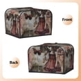 thumbnail image 3 of Lsque Vintage Collage Girl Butterfly Print 4 Slice Toaster Cover , Kitchen Appliance Dustproof Protector , Toaster Protector Dustproof Kitchen Appliance Cover, 3 of 7