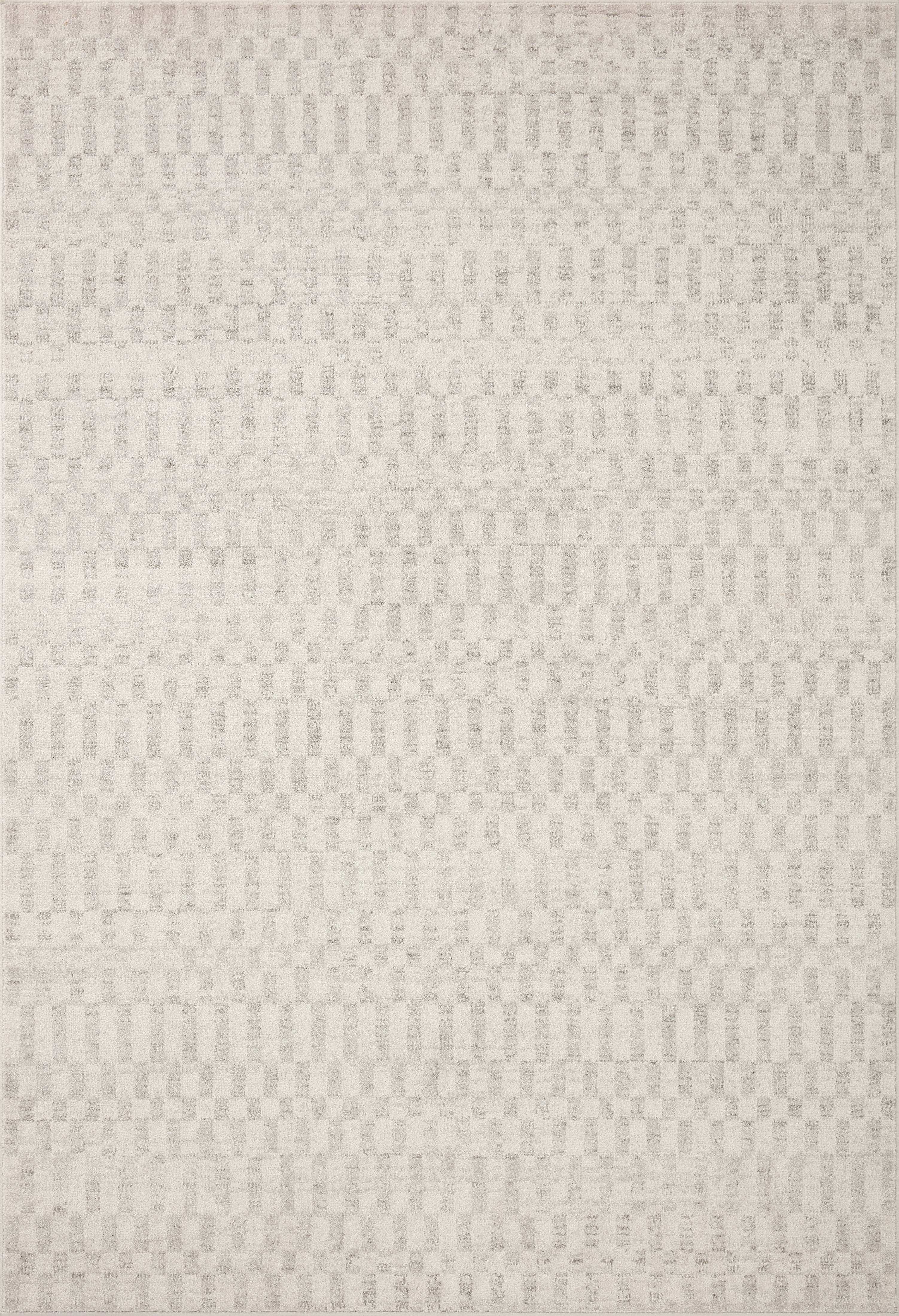 Loloi Kamala Ivory / Grey 2'-7" x 8'-0" Runner Rug