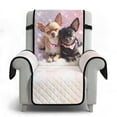 thumbnail image 6 of TSOVTHRID Recliner Covers with Chihuahua Dog Love Heart Print Non Slip Lazy Boy Recliner Cover Dog Couch Reclining Covers Stretch Recliner Sofa Slipcover Furniture Protector for Valentine's Day Decor, 6 of 7