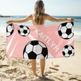 thumbnail image 4 of Personalized Beach Towel for Kids - Custom Beach Towel with Name- Soft Swimming Towel, Customized Bath/Pool/Beach Towel for Boys Girls, 4 of 8