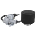 thumbnail image 2 of Carburador de carburador de 22mm, filtro de aire de espuma de admisión apto para PIT Quad Dirt Bike ATV 110cc 125cc, 2 of 14