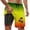 a-Yellow, variant on Mens Swim Trunks 9 Inch Elastic Waist Drawstring Swim Shorts Comfy Mens Swimwear Men Swim Trunks Beach Summer Athletic Fit Bathing Suit Beach Board Shorts