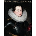 thumbnail image 2 of Frans Pourbus The Younger 15x18 Black Ornate Wood Framed Double Matted Museum Art Print Titled - Francesco Gonzaga, Duke of Mantua, 2 of 5