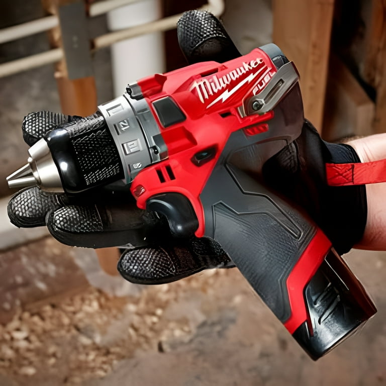 Milwaukee MLW2504 20 M12 Fuel 12V Cordless Hammer Drill Driver Bare Tool