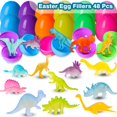 thumbnail image 4 of Minifiguras de dinosaurio Toy AugToy, 48 unidades, que brillan en la oscuridad, 4 of 7