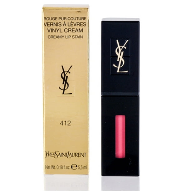 Yves Saint Laurent YSL VINYL CREAM LIP STAIN (412) ROSE MIX .18 OZ (5.3 ML)