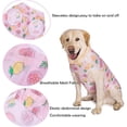 thumbnail image 3 of HQREA Pet Clothes Dog Summer T-Shirt Printed Breathable Dog Vest Clothes Outfit for Large Dogs, 3 of 5
