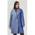 thumbnail image 2 of CoCopeaunt Women Fashion Mid-length Long Down Coat Warm Winter Fall Loose Thicken Down Coat Lightweight Vintage Coat with Belt, 2 of 5