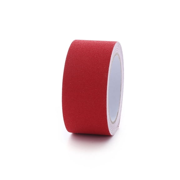 XmhyTop-A Anti Slip Grip Tape, the Risk of Slipping for Indoor or Outdoor Stair Tread Step and Other Slippery Surfaces, 2 Inch x 16.4 Foot-Red