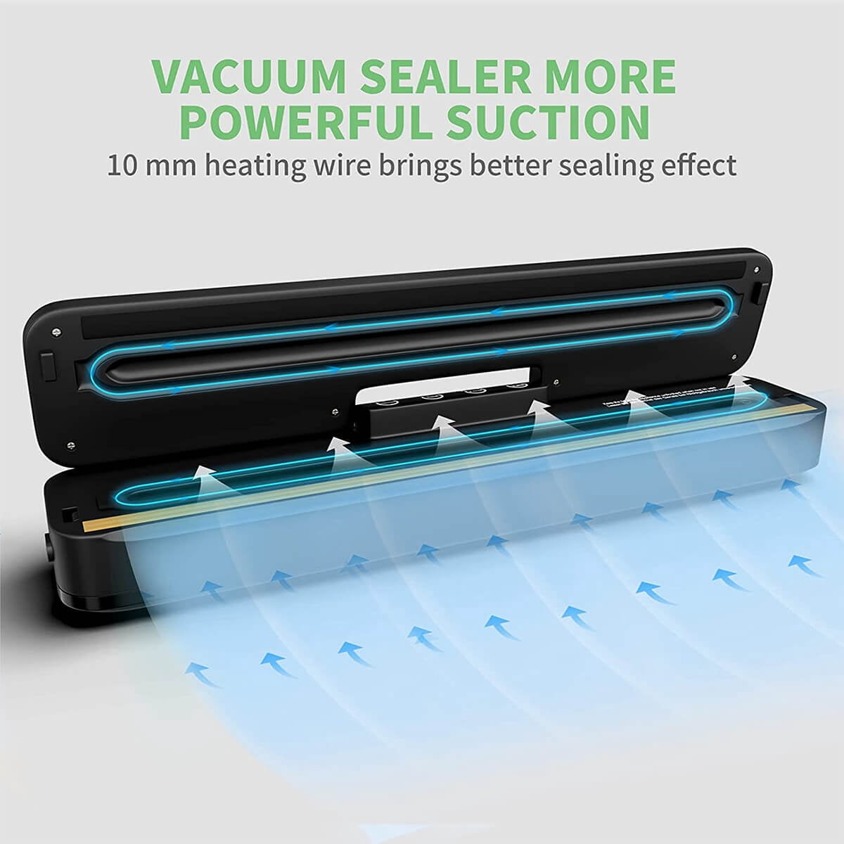 AUTOGEN Vacuum Sealer Machine Food Vacuum Sealer with Built-in Air Sealing System