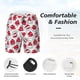 thumbnail image 3 of Balery Christmas Hat Bañador para hombre, shorts de playa de secado rápido con entrepierna y forro de compresión-3X-Large, 3 of 6