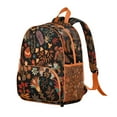 thumbnail image 2 of Exotic Paisley Artwork Students Backpack - Colorful Vibrant Indian Tribal Chic Bohemian Vintage Retro Floral Mandala Pattern, Lightweight Durable Oxford Fabric, 2 of 6