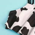 thumbnail image 5 of Girls Swimsuits Toddler 2 Piece Cow Prints Bikini Bathing Suit Briefs Bikini Beach Set Swimwear White, 5 of 5
