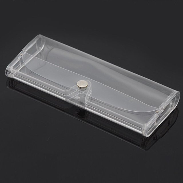 Portador de Gafas Transparentes Gafas de Sol Gafas de Sol Suaves para Case x Portable Protector Holder