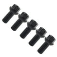 thumbnail image 4 of Crantillon de Roue Remplacement Crantillon de Roue pour - 5 Pcs M14x1.5mm Crantillon de Roue en Acier Inoxydable A0009908307 Compatible avec MercedesBenz A180 A200 W176, 4 of 8