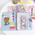 thumbnail image 3 of Muyoka Carpeta de presupuesto A6 con sobres de dinero en efectivo, sobres de planificador de presupuesto de cuero de PU, planificador diario de carpeta de dinero, carpeta de ahorro de dinero, recibos Muyoka Hogar, 3 of 7