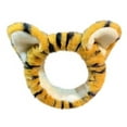 thumbnail image 2 of Ear Tiger Pattern Headband - Cute Elastic Turban Headband for Women Girls, Soft Flannel Material, Comfortable Fit, Strong Hold, Diameter 6.3 Inch, Ideal for Yoga, Makeup, Sports, C Makeup Organizers, 2 of 9