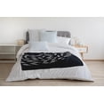 thumbnail image 3 of Simply Daisy Escuela Fleece Throw Blanket, Shark Blue, Oversized Throw, 3 of 4