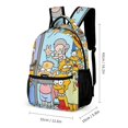thumbnail image 2 of Simpsons Backpacks Cute School Bag Bookbag Casual Daypack Outdoor Travel Back Pack, 2 of 8