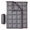 Gray, variant on Black Lightweight Down Alternative Outdoor Puffy Camping Blanket for Travel, Picnic, Beach, Cold Weather