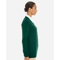 thumbnail image 2 of Harriton M425W Women's Pilbloc V-Neck Button Cardigan Sweater-Hunter-XL, 2 of 4