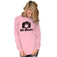 thumbnail image 4 of Oh Snap Shot Photography Photographer Long Sleeve TShirt Men Women Brisco Brands S, 4 of 6
