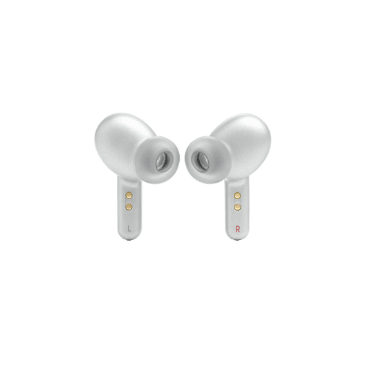 JBL Live Pro 2 TWS True Wireless Noise Cancelling Bluetooth Earbuds – Silver (Sold Without Manufacturer Warranty)