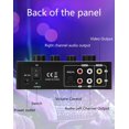 thumbnail image 3 of CERRXIAN Karaoke Sound Mixer, Dual MIC Input with Echo Control Compatible with TV, Computer, Smartphone & Tablet for Hom, 3 of 8