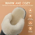 thumbnail image 3 of Dream Pairs Women's FuzzyEasy House Slippers Indoor Outdoor Warm Winter Shoes for Cozy Home & Bedroom, 3 of 5